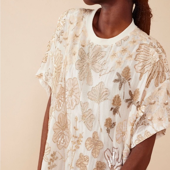 Free People Jewel Mini Dress S - Picture 4 of 8